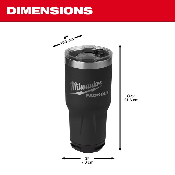 Tasse isotherme 30 oz Packout - Rouge - Milwaukee - Quincaillerie G.H. Berger