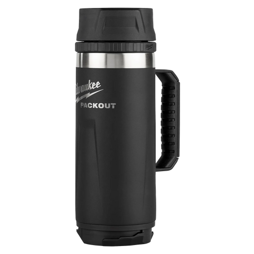 Tasse isotherme avec couvercle à bec 18oz PACKOUT - Noir - Milwaukee - Quincaillerie G.H. Berger