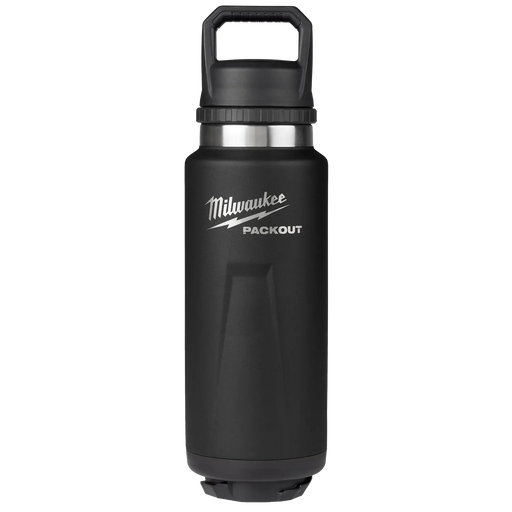 Bouteille isotherme avec couvercle 36oz PACKOUT - Noir - Milwaukee - Quincaillerie G.H. Berger