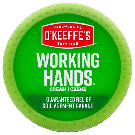 Crème à mains Working Hands sans parfum en pot - 96 g O'Keefe's - Quincaillerie G.H. Berger