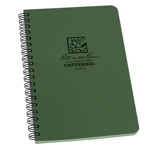Carnet imperméable à couverture verte Rite in the Rain - Quincaillerie G.H. Berger