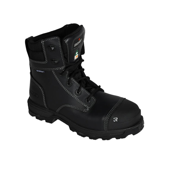 Bottes de sécurité imperméable Agility WP 4605GT - 8po - Femme - Royer - Noir - Quincaillerie G.H. Berger
