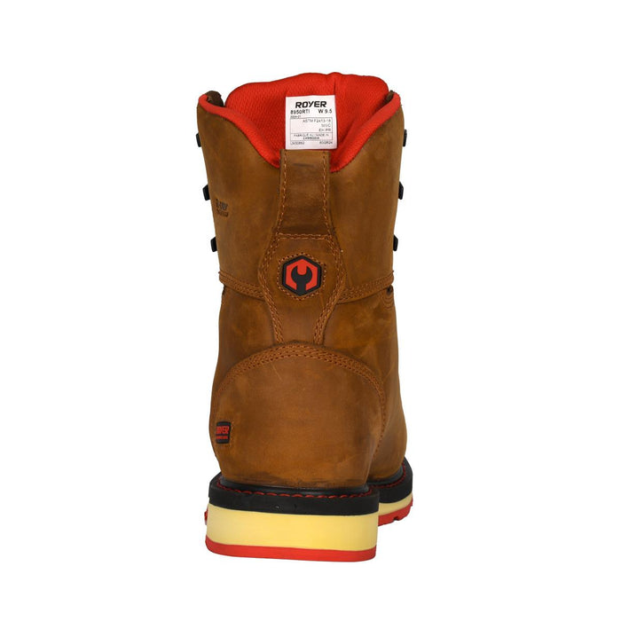 Bottes de sécurité imperméable Ironbolt - 8 po -Royer - Tan - Quincaillerie G.H. Berger