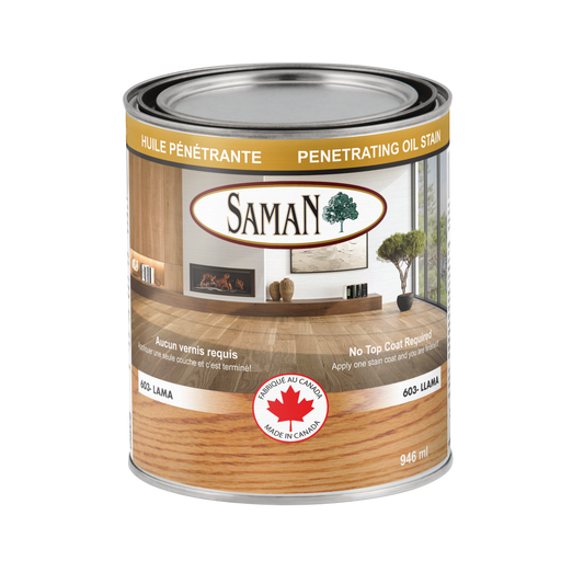 Huile pénétrante Saman - Lama - 946 mL SamaN - Quincaillerie G.H. Berger