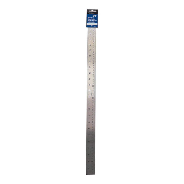 Règle en inox 24" ROK - Quincaillerie G.H. Berger