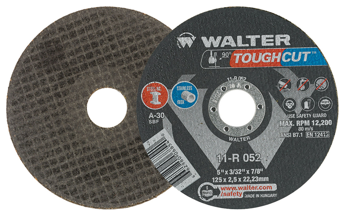 Meule à tronçonner TOUGHCUT™ [5"x3/32"x7/8"] - Quincaillerie G.H. Berger