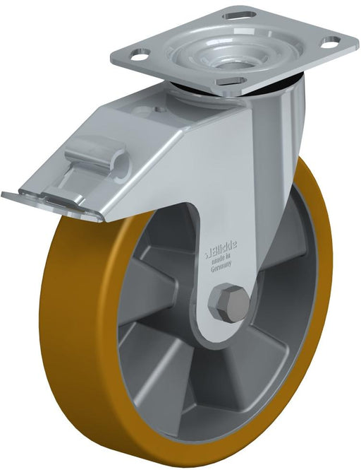 Roulette pivotante à frein 8", capacité 1250 lb Blickle - Quincaillerie G.H. Berger