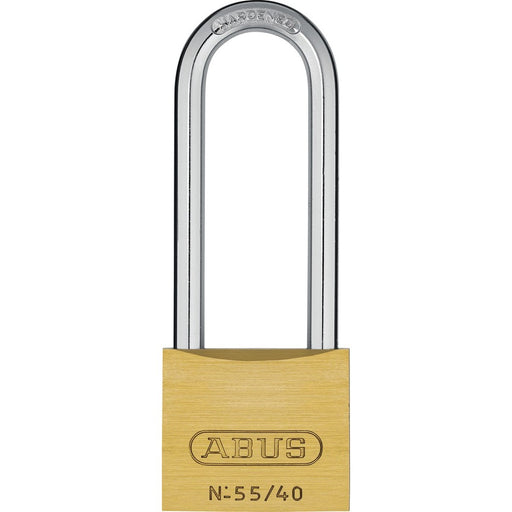 Cadenas en laiton à clés identiques arceau long 40mm - clé 5401 - Quincaillerie G.H. Berger