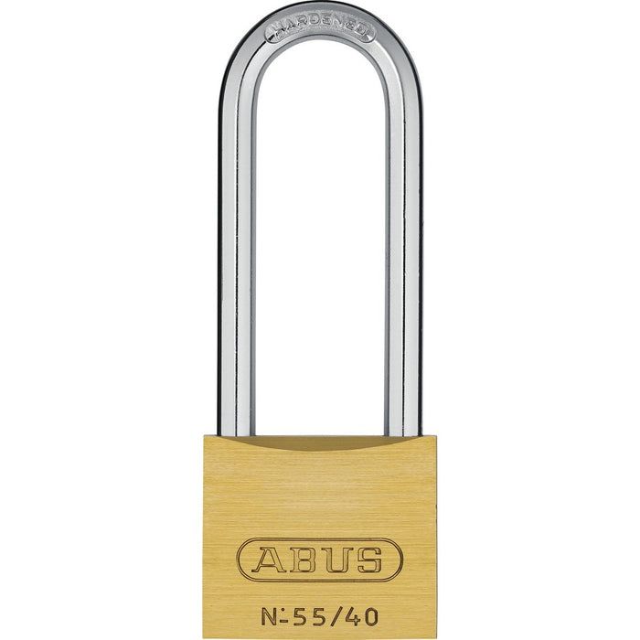 Cadenas en laiton à clés identiques arceau long 40mm - clé 5401 - Quincaillerie G.H. Berger