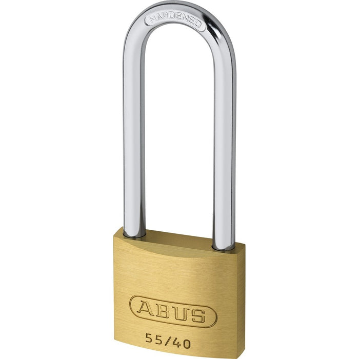 Cadenas en laiton à clés identiques arceau long 40mm - clé 5402 - Quincaillerie G.H. Berger