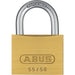 Cadenas à clé en laiton 50mm - Quincaillerie G.H. Berger