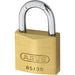 Cadenas en laiton à clés identiques NANO PROTECT 30mm - clé 301 - Quincaillerie G.H. Berger