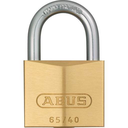 Cadenas à clé en laiton NANO PROTECT 40 mm - Quincaillerie G.H. Berger