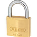 Cadenas à clé en laiton NANO PROTECT 40 mm - clé 406 - Quincaillerie G.H. Berger