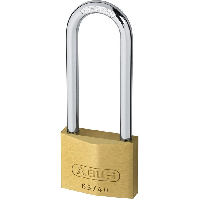 Cadenas à clé en laiton NANO PROTECT à arceau long 40mm - Quincaillerie G.H. Berger