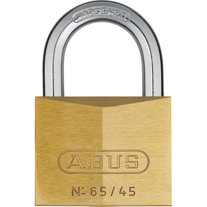 Cadenas en laiton à clés identiques NANO PROTECT 45 mm - clé 451 - Quincaillerie G.H. Berger