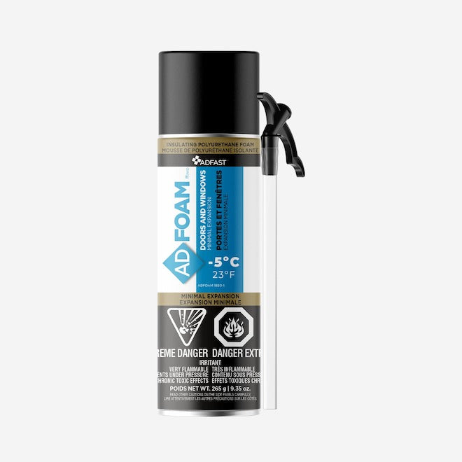 Mousse au polyuréthane pour portes et fenêtres - 265 g ADFAST