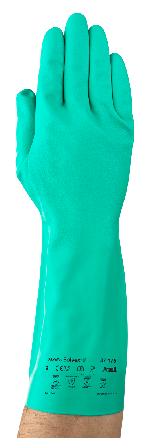 Gants en nitrile AlphaTec® Solvex® de 13", 15 mils Ansell - Quincaillerie G.H. Berger