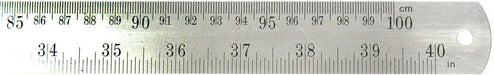 Règle en inox 40" ROK - Quincaillerie G.H. Berger