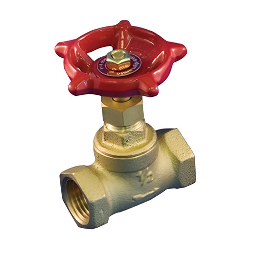 Robinet d'arrêt droit en laiton 1/2" aqua-dynamic - Quincaillerie G.H. Berger