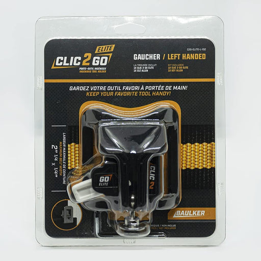 Porte-outil ingénieux Clic 2 Go, gauche - Quincaillerie G.H. Berger