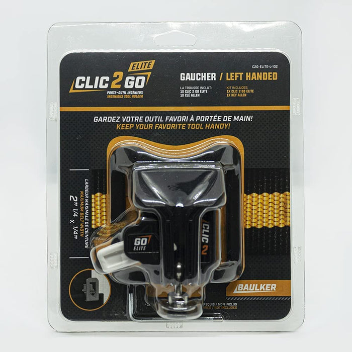 Porte-outil ingénieux Clic 2 Go, gauche - Quincaillerie G.H. Berger