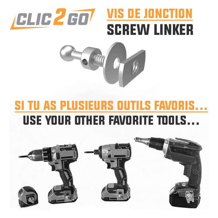 Vis de jonction (2) - Clic2Go - Quincaillerie G.H. Berger