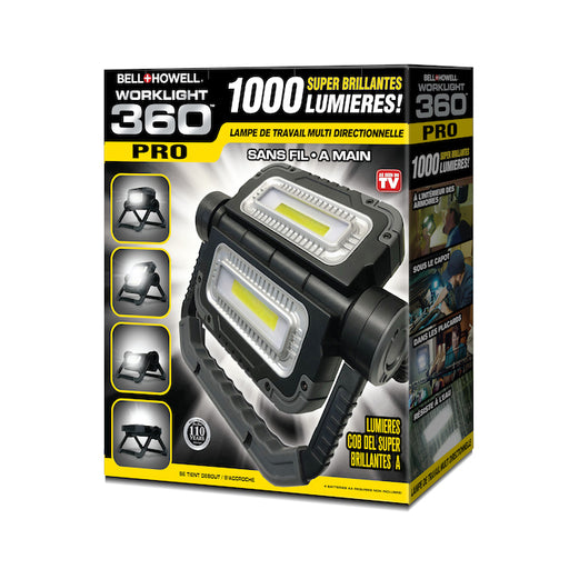 Lampe de travail multidirectionnelle 360 pro - Quincaillerie G.H. Berger