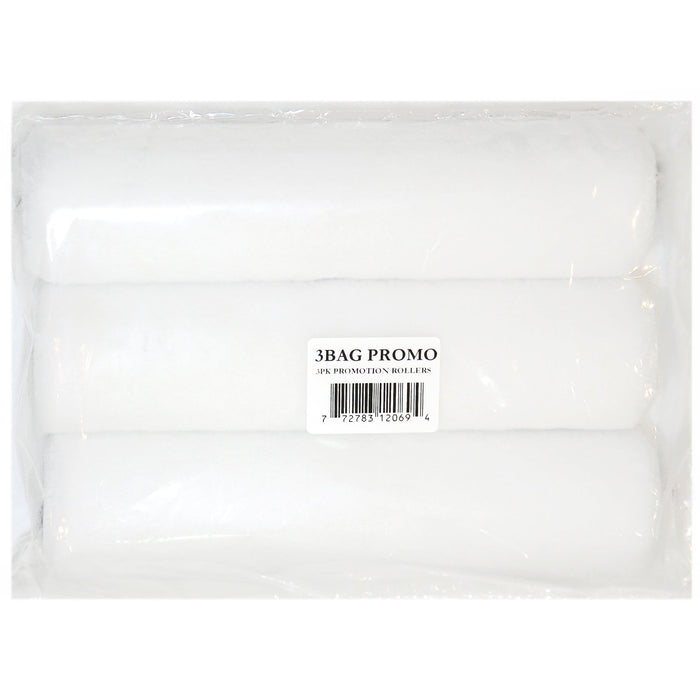 Manchons sans charpie 9-1/2" X 10 mm - Paquet de 3 Bennett Tools