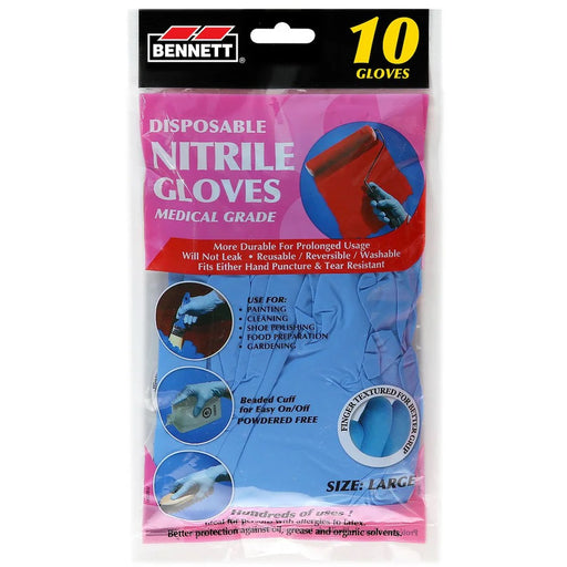 Gant jetable en nitrile organique - Bennett Tools - Quincaillerie G.H. Berger