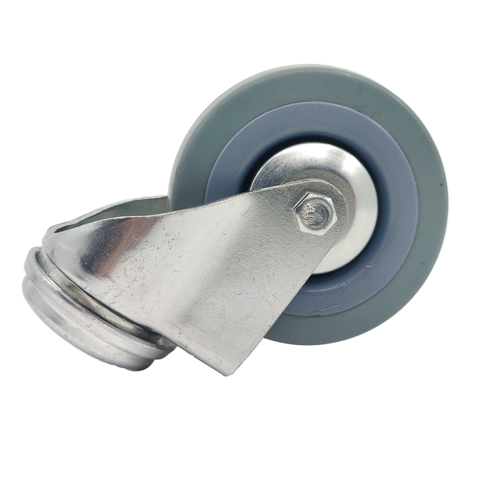 Roulette pivotante grise 3" Blickle