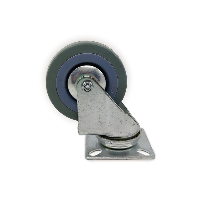 Roulette pivotante grise 3" Blickle