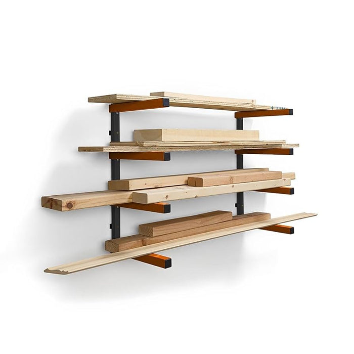 Support mural tout-usage noir - 4 sections BORA Tool - Quincaillerie G.H. Berger