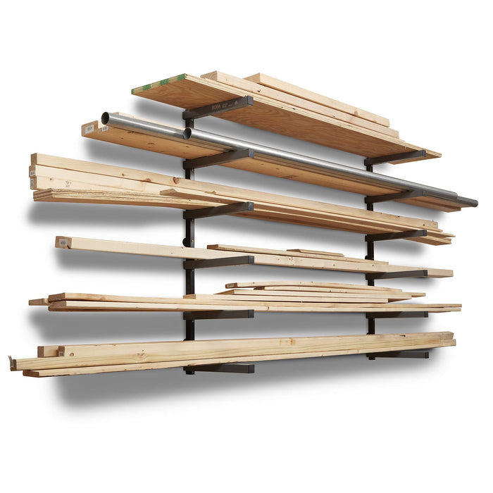 Support mural tout-usage noir - 6 sections BORA Tool - Quincaillerie G.H. Berger