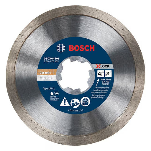 Lame au diamant 4.5" pour meuleuse Bosch - Quincaillerie G.H. Berger