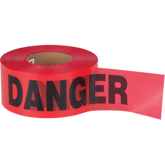 Ruban «DANGER» 1.5mils, Rouge, 3"x1000' Produits de sécurité ZENITH - Quincaillerie G.H. Berger