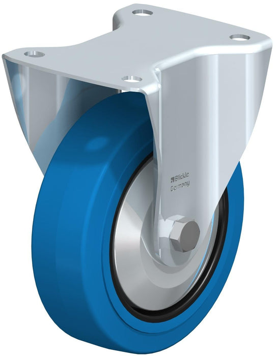 Roulette fixe 6" en caoutchouc, capacité 880 lb Blickle - Quincaillerie G.H. Berger