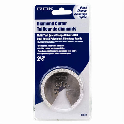 Lame semi-circulaire diamantée 2-1/2" ROK - Quincaillerie G.H. Berger