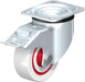 Roulette pivotante à frein 4" en nylon, capacité 440 lb Blickle - Quincaillerie G.H. Berger
