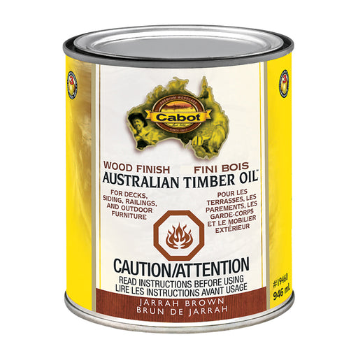 Huile australienne pour le bois - Bois ambré - 946 mL Cabot - Quincaillerie G.H. Berger