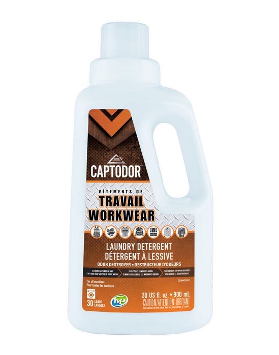Détergent à lessive pour vêtements de travail Captodor