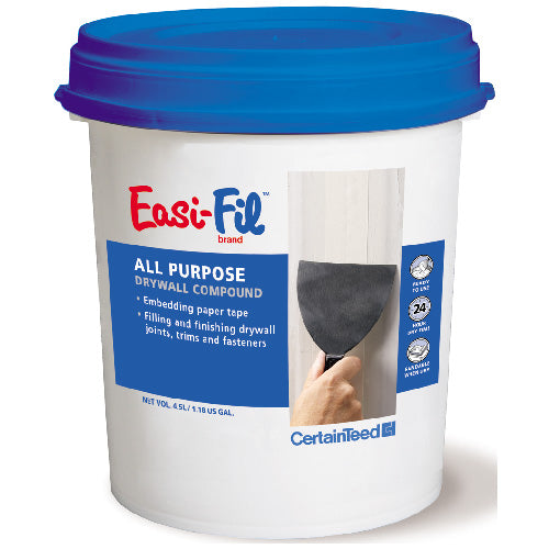 Composé à joints Easi-Fil - 4.5 L CertainTeed - Quincaillerie G.H. Berger
