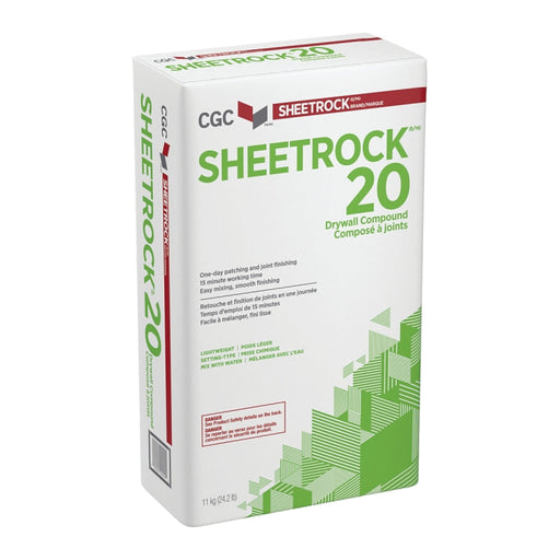 Composé à joints Sheetrock 20 - 11 kg CGC - Quincaillerie G.H. Berger