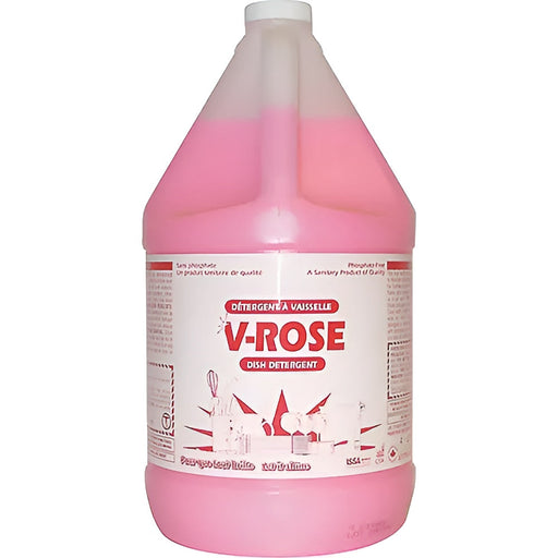Détergent à vaisselle V-Rose - 4 L - Quincaillerie G.H. Berger