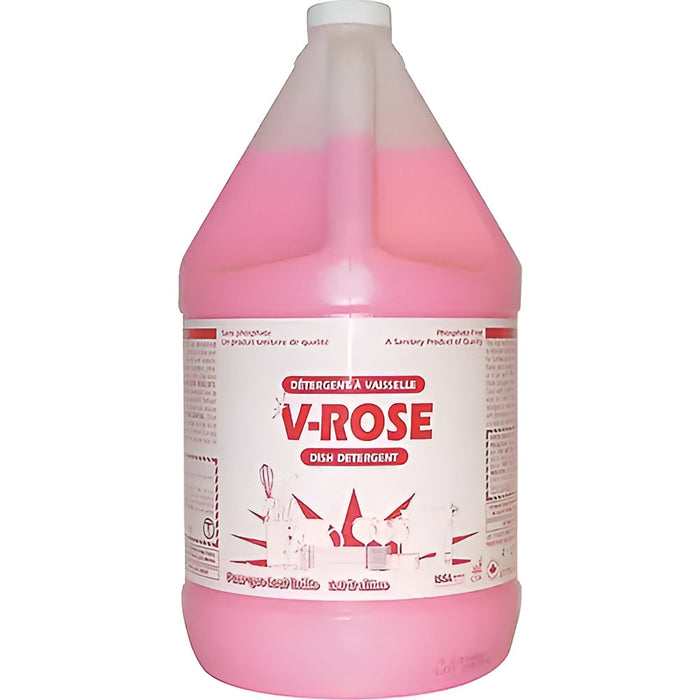 Détergent à vaisselle V-Rose - 4 L - Quincaillerie G.H. Berger