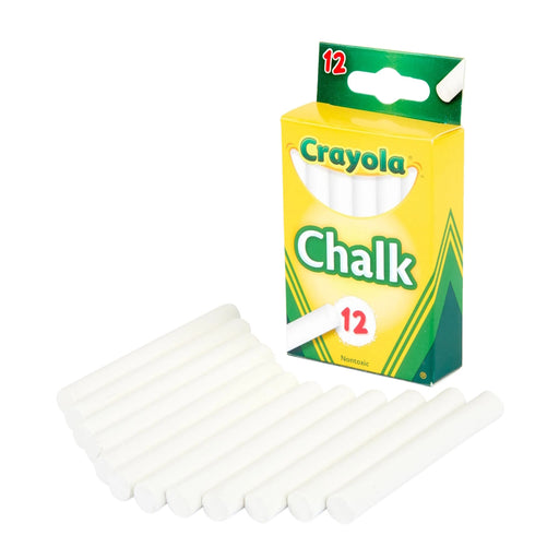 Boîte de 12 craies blanches Crayola - Quincaillerie G.H. Berger