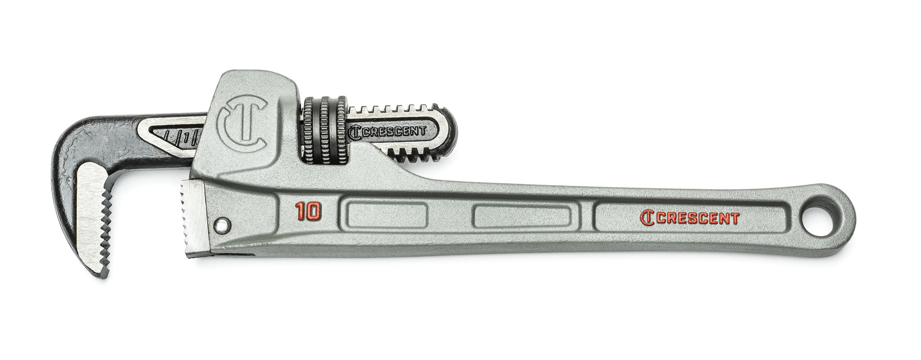 Clé à tuyau en aluminium 10", à mâchoire mince - Quincaillerie G.H. Berger