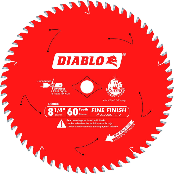 Lame de finition fine (8-1/4"x60 dents) - Quincaillerie G.H. Berger
