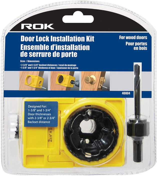 Ens. d’installation de serrure ROK - Quincaillerie G.H. Berger