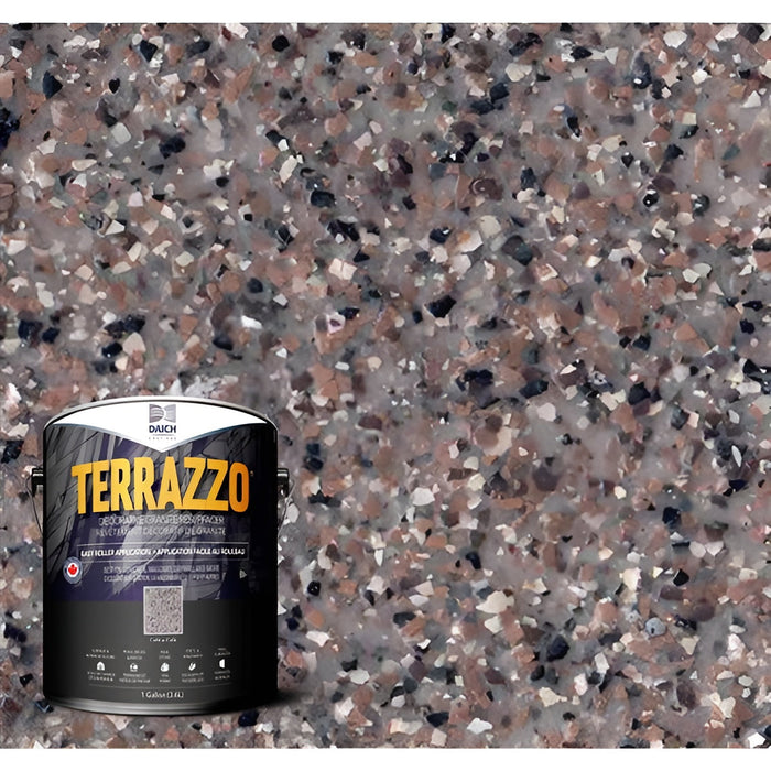 Revêtement Terrazzo décoratif - Café - 3.6 L Daich